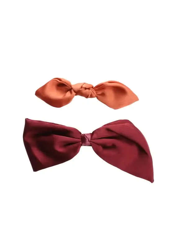 Fashion Masche auf Frenchclip rot Preisknaller