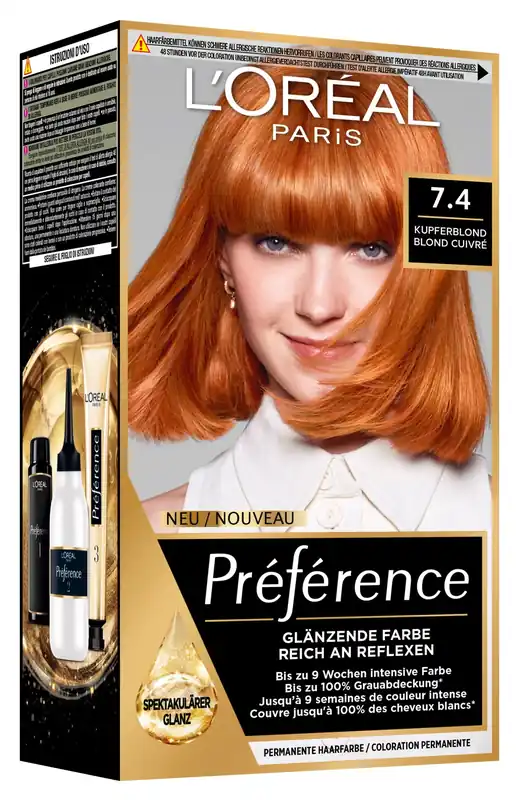PRÉFÉRENCE Color 74 Mango Copper 395 Must-Have