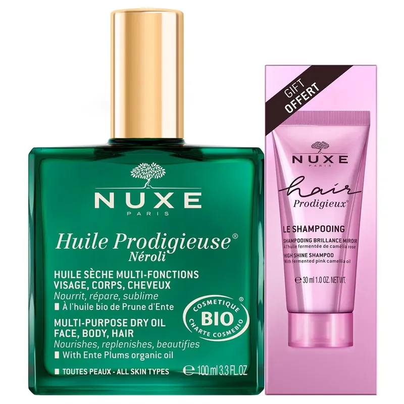 Angebot Huile Prodigieuse Néroli Trockenöl + Shampoo Set