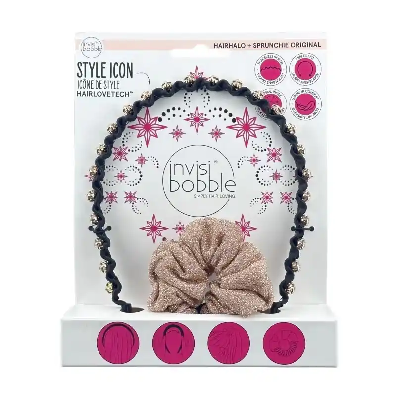 Knallerangebot Hairhalo and Sprunchie Ready, Set, Glow
