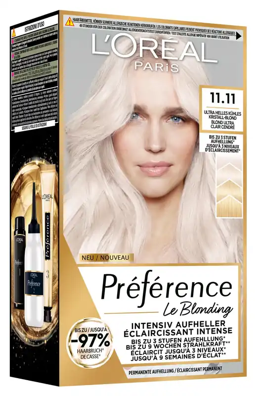 Préférence Le Blonding 11.11 Ultra-helles Kühles Kristall-blond/blond Ultra Cl Günstig