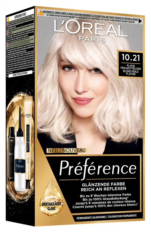 Préférence 10.21 Platin Perlmuttblond Echt