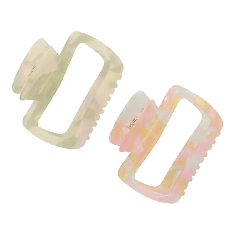 Fashion Marmoierte Haarklammer, multicolour pastell Ausverkauf