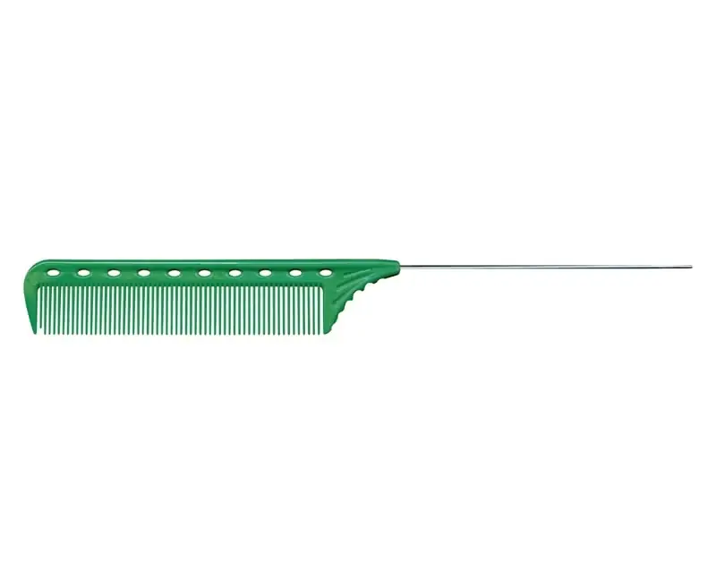 Neue Ware Stielkamm Nr. 101 grün 216 mm