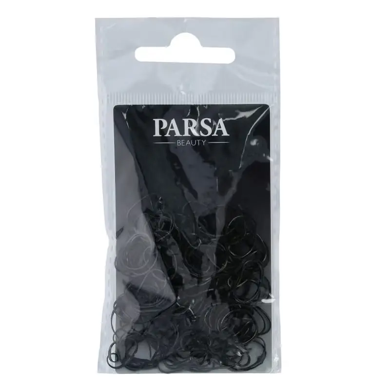 Haargummis Mini, schwarz 150 Stk., Gummi Neu Im Sortiment