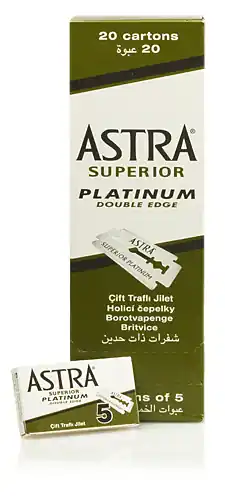 Astra Rasierklingen Superior Platinum 100er Echt