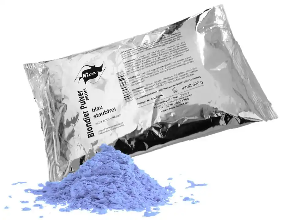 Nice Blondierpulver blau 500gr Markenprodukt