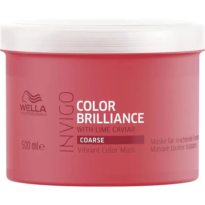 Wella Invigo Color Brilliance Mask Coarse 500ml Solange Der Vorrat Reicht