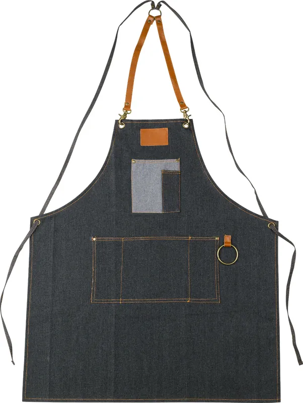 Barberschürze Jeansstoff Expressversand
