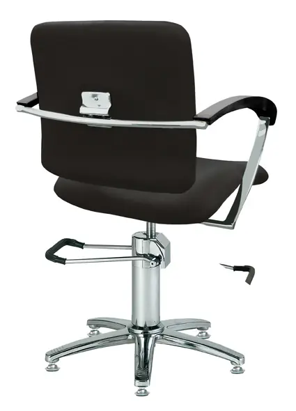 Friseurstuhl London B, Armlehne schwarz Aktuell
