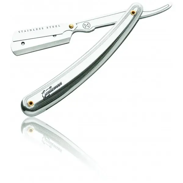 Letzte Chance Gentleman Rasiermesser Silver Tight