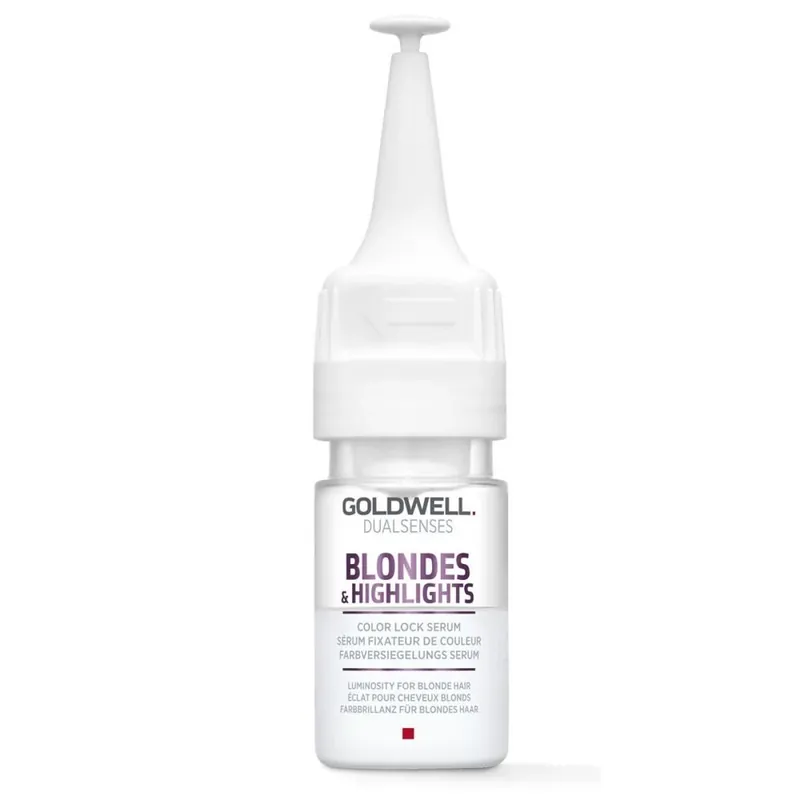 Schneller Versand Goldwell Dualsenses Blondes & Highlights Color Lock Serum 12x18ml