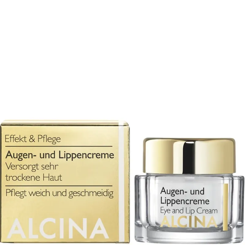 Solange Der Vorrat Reicht Alcina Augen- und Lippencreme - 15ml