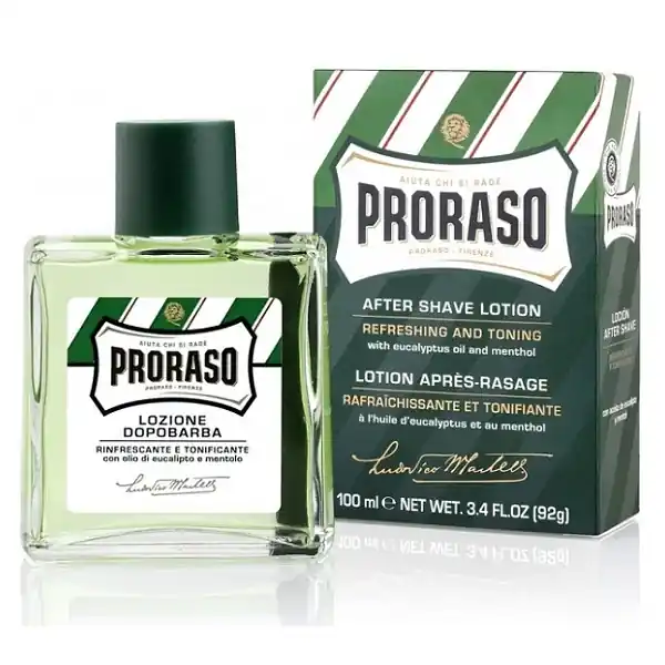 Jetzt Bestellen Proraso Green Aftershave Lotion 100ml - Lozione Dopobarba