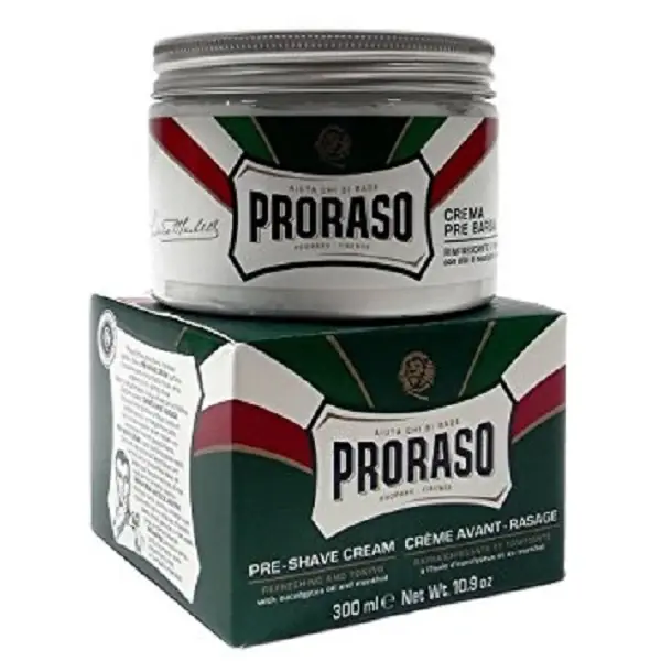 Highlight Proraso Green Pre-Shaving Cream 300ml - Crema Pre Barba
