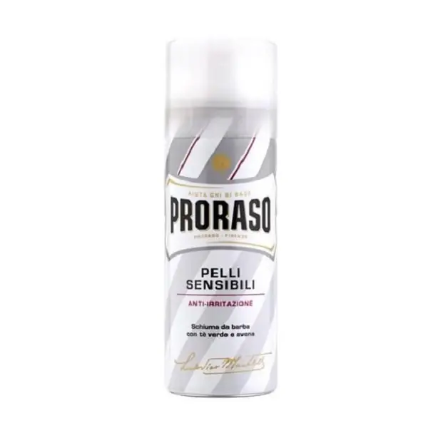 Neue Ware Proraso White Shaving Foam Sensitive 300ml - Pelli Sensibili