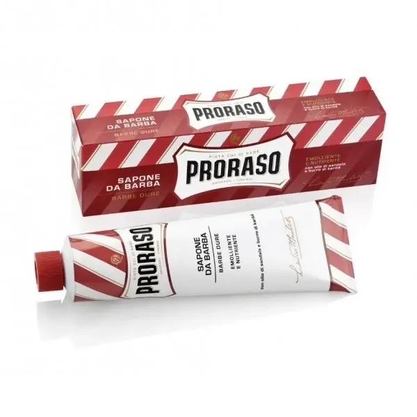 Proraso Red Shaving Cream 150ml - Sapone Da Barba - Tube Must-Have