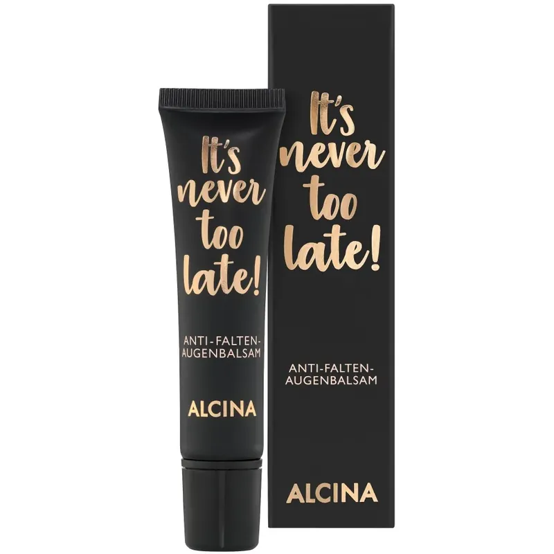 Begrenztes Angebot Alcina It's never too late! Anti-Falten-Augenbalsam 15 ml