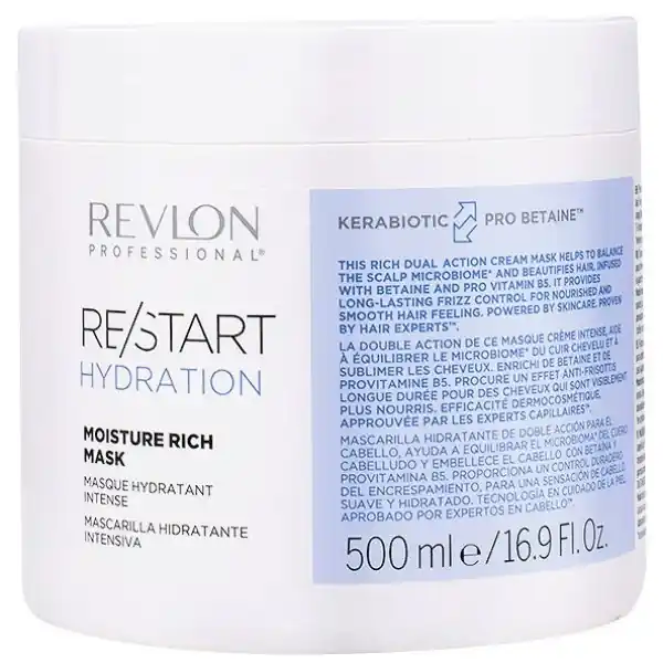 Solange Der Vorrat Reicht Revlon Professional ReStart Hydration Moisture Rich Mask 500 ml