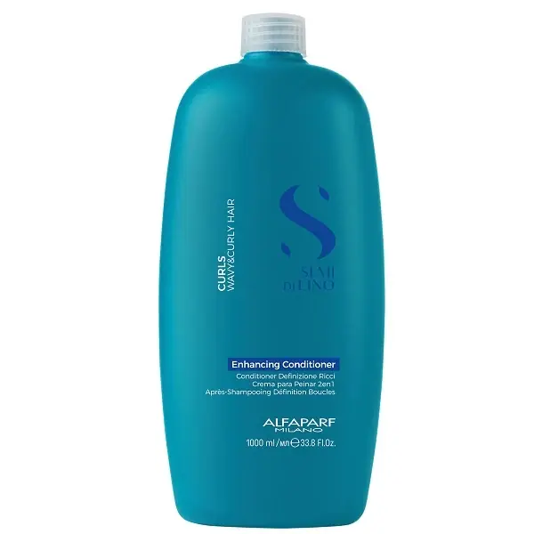 Alfaparf Milano Semi Di Lino Curls Enhancing Conditioner 1000 ml Letzte Chance