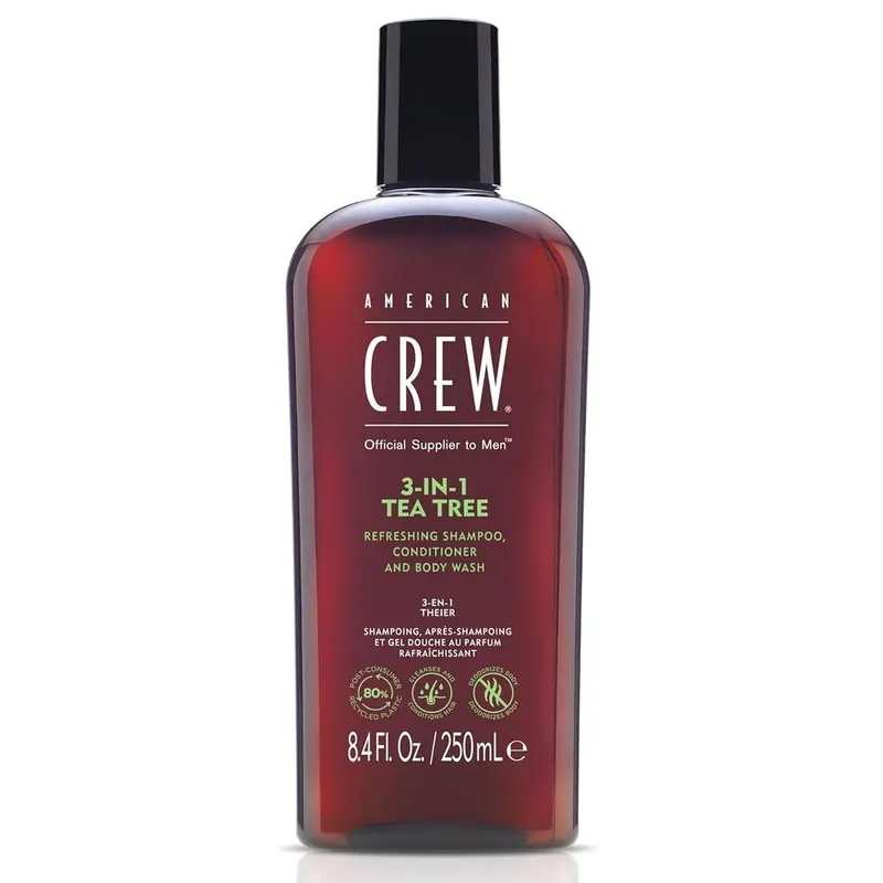 Must-Have American Crew 3-in-1 Tea Tree 250ml