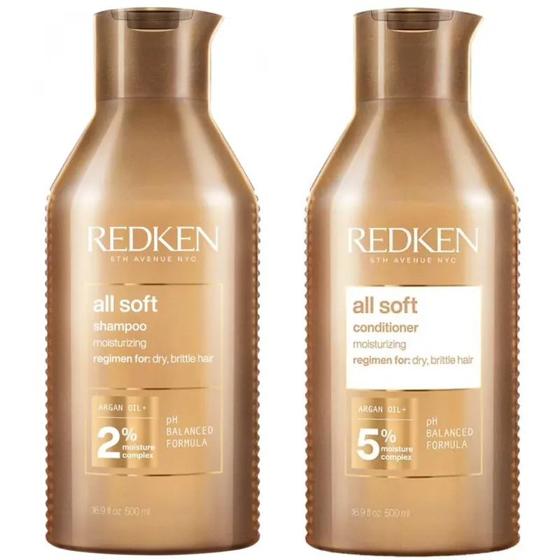 Top-Seller Redken All Soft Set - Shampoo 500 ml + Conditioner 500 ml