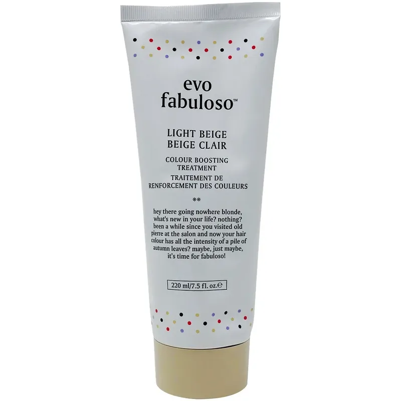 Evo Fabuloso LIGHT BEIGE Colour Boosting Treatment 220 ml Sichere Zahlung