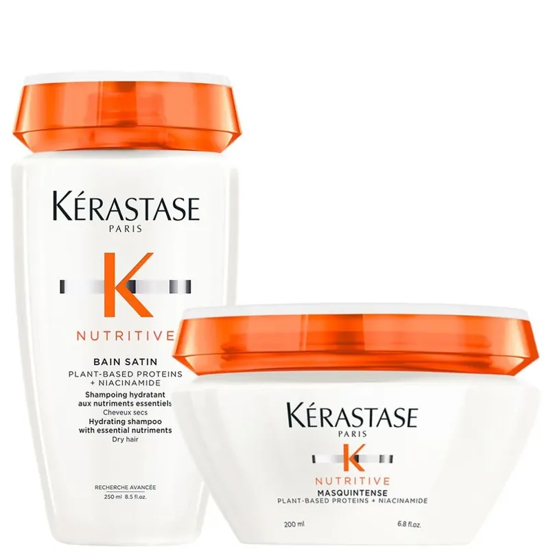 Preis Gesenkt Kérastase Nutritive Set - Bain Satin 250 ml + Masquintense 200 ml