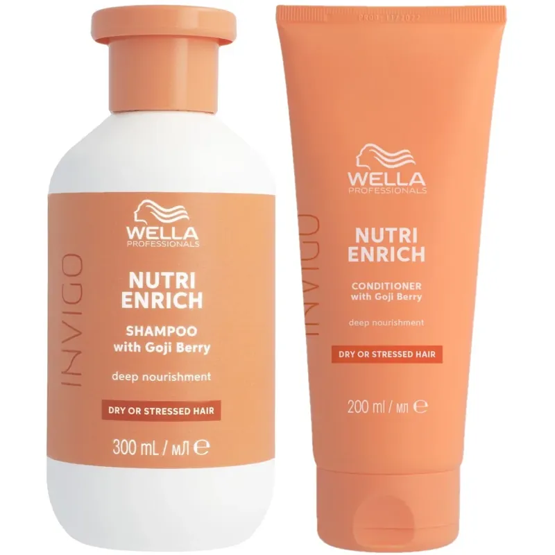 Wella Professionals Invigo Nutri-Enrich Deep Nourishing Set - Shampoo 300 ml + Conditioner 200 ml Bestpreis