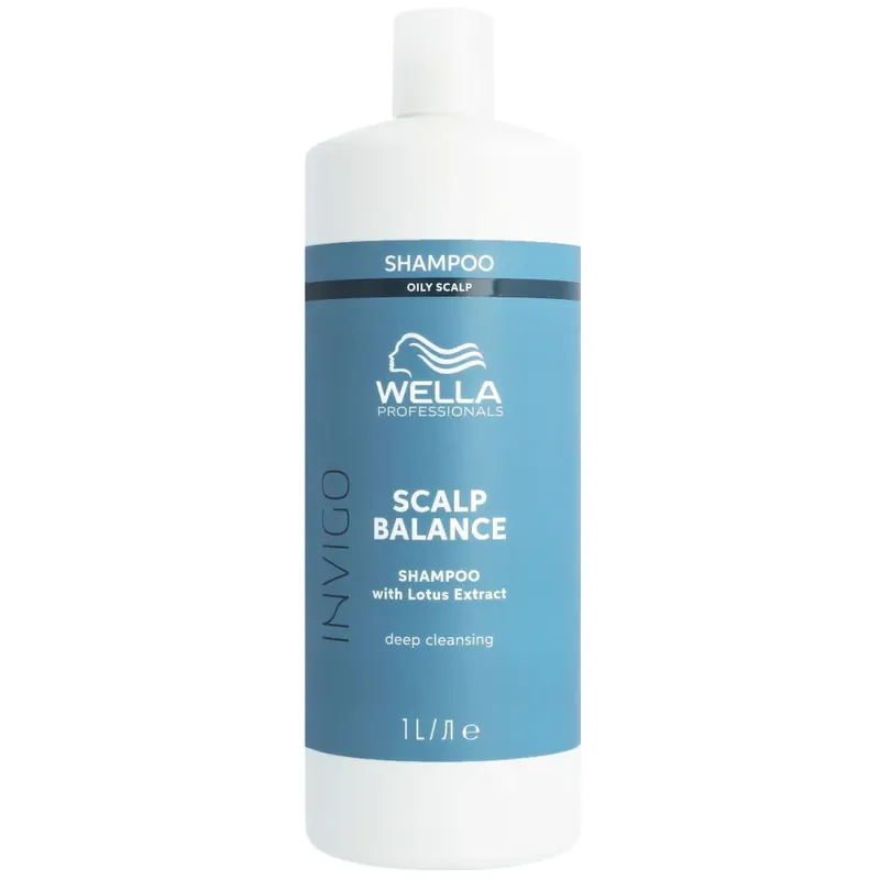 Solange Der Vorrat Reicht Wella Professionals Invigo Scalp Balance Pure Shampoo 1000 ml - Oily Scalp