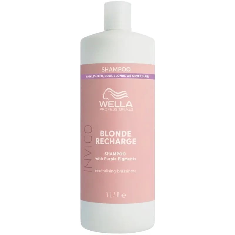 Wella Professionals Invigo Blond Recharge Shampoo 1000 ml Sichere Zahlung
