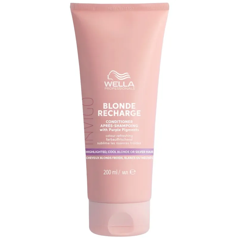 Neue Kollektion Wella Professionals Invigo Blonde Recharge Cool Blonde Conditioner 200 ml