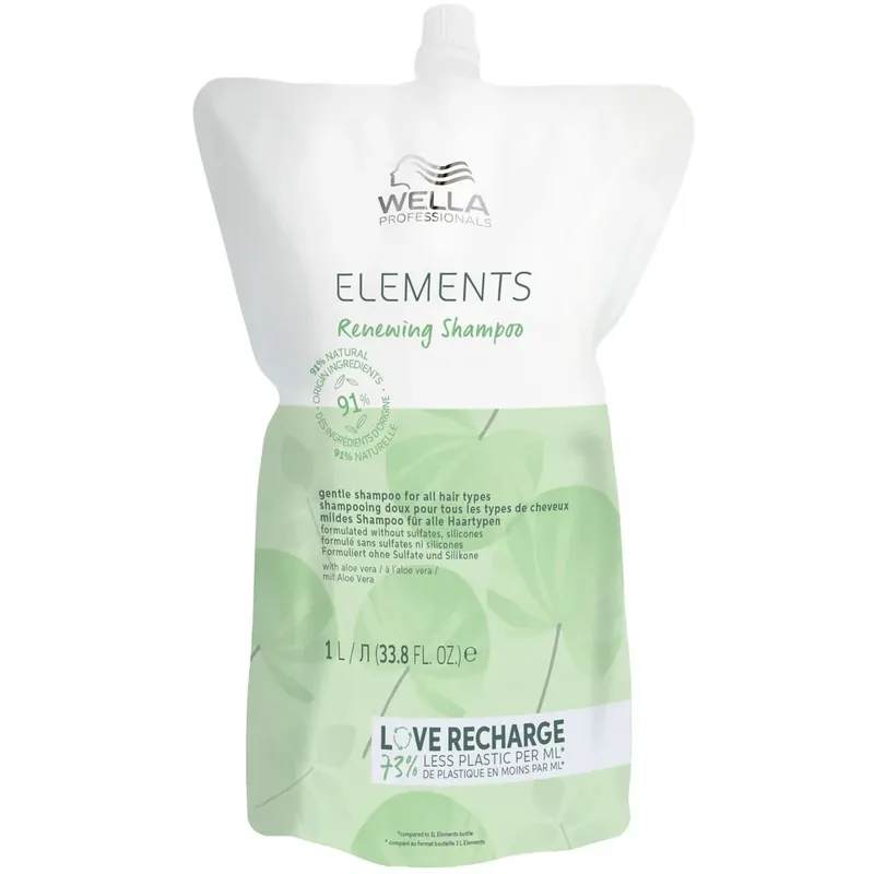 Wella Professionals Elements Renewing Shampoo 1000 ml - Nachfüllpack Sonderaktion