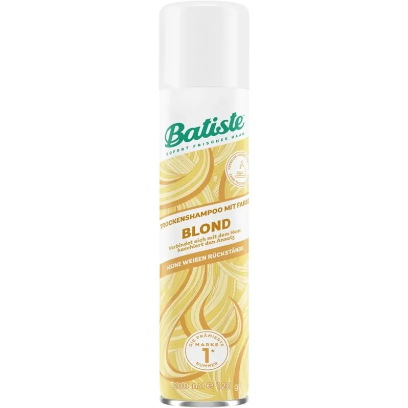 Batiste Trockenshampoo mit Farbe - BLOND 200ml Schneller Versand