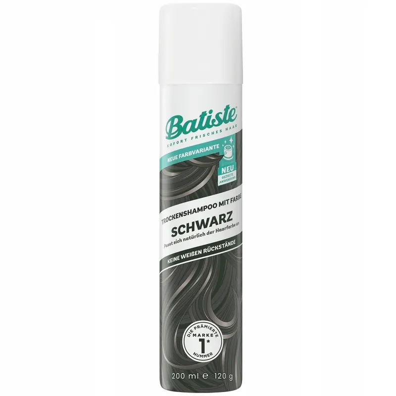Batiste Trockenshampoo mit Farbe - SCHWARZ 200ml Must-Have