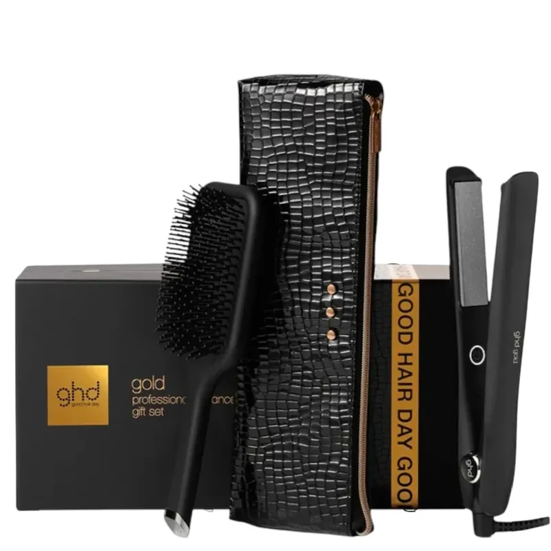 ghd Gold Styler Geschenkset inkl. Paddle Brush & Hitzeschutztasche Bestpreis