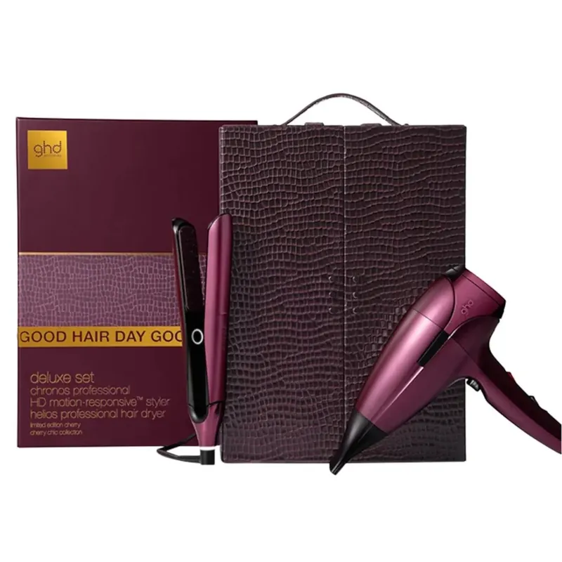 Schnäppchen ghd Cherry Chic Deluxe Geschenkset