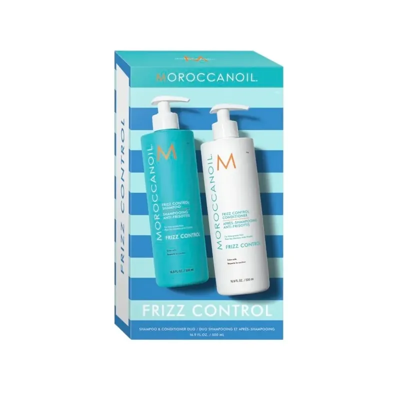 Moroccanoil Frizz Control Duo - Shampoo 500ml + Conditioner 500ml Meistverkauft