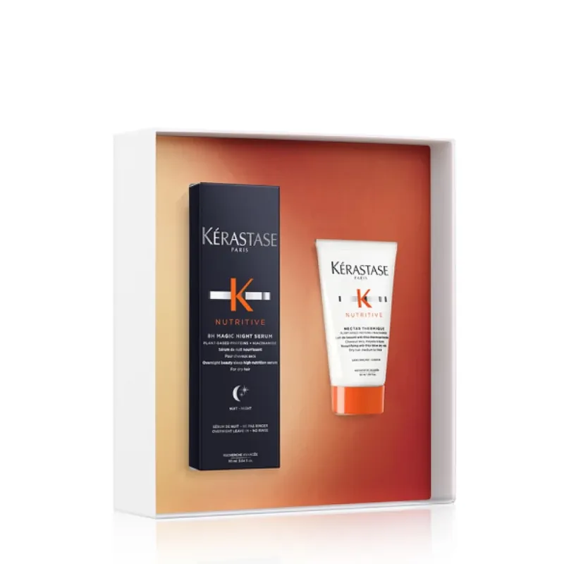 Kérastase Nutritive ICONICS Springs Set - Magic Night Serum 90 ml - Nectar Thermique 50 ml Preisknaller