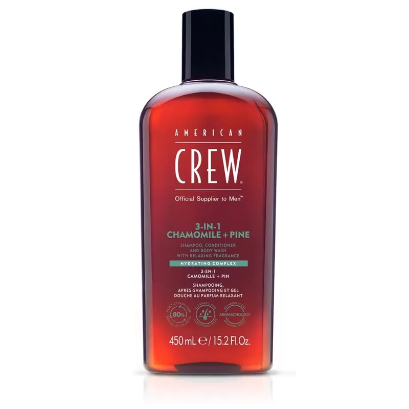 American Crew Chamomile & Pine Relaxing 3-in-1 Shampoo 450ml Highlight