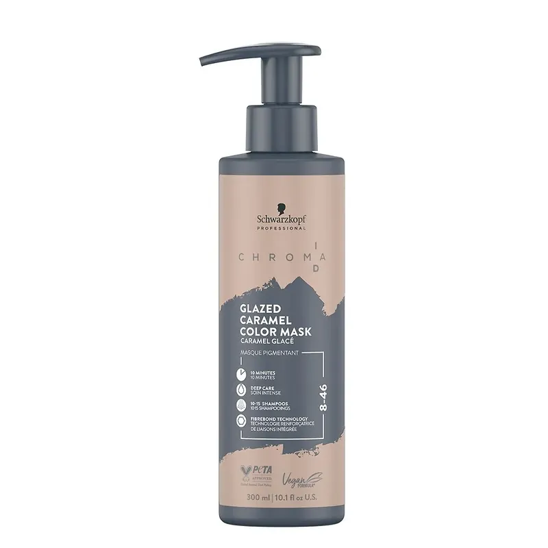 Beliebt Schwarzkopf Professional Chroma ID Color Mask 8-46 Glazed Caramel 300ml