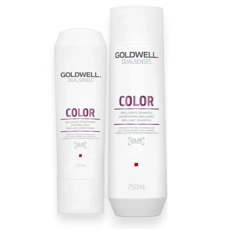 Goldwell Dualsenses Color Brilliance Set - Shampoo 250ml + Conditioner 200ml Highlight