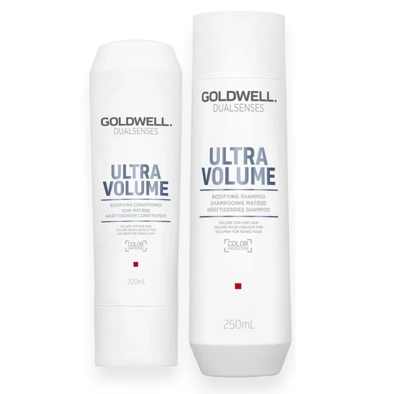 Versand Am Gleichen Tag Goldwell Dualsenses Ultra Volume Set - Shampoo 250ml + Conditioner 200ml