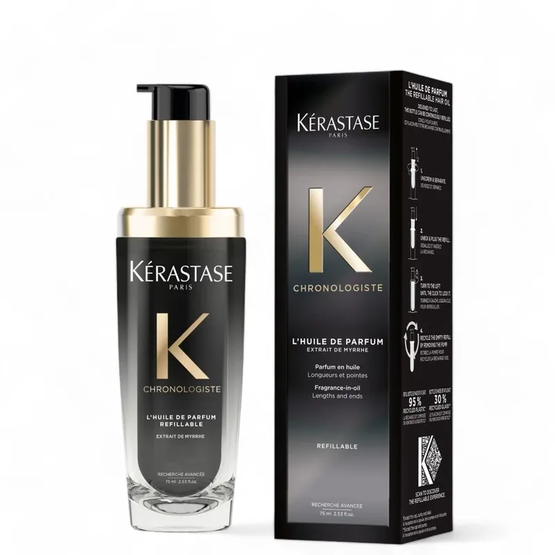 Sofort Bestellen Kèrastase Chronologiste Huile de Parfum Full Pack 75 ml - Refillable