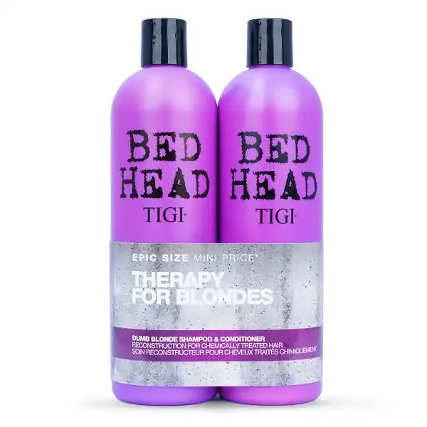 Tigi Bed Head Colour Dumb Blonde Tween Duo Shampoo 750ml + Conditioner 750ml Direkt Vom Hersteller