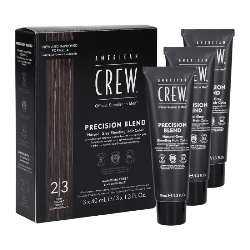 American Crew PRECISION BLEND 2/3 DARK 3X40ml Sale
