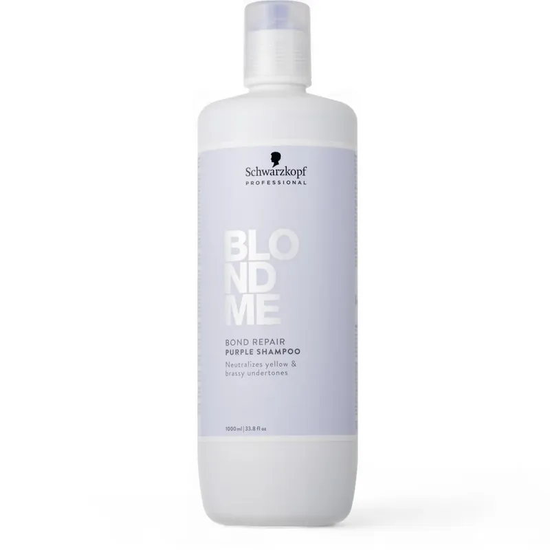 Schwarzkopf Professional Blondme Bond Repair Purple Shampoo 1000 ml Schnäppchen