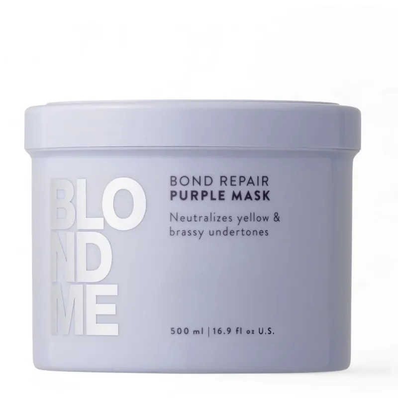 Schwarzkopf Professional Blondme Bond Repair Purple Mask 500 ml Preis Gesenkt