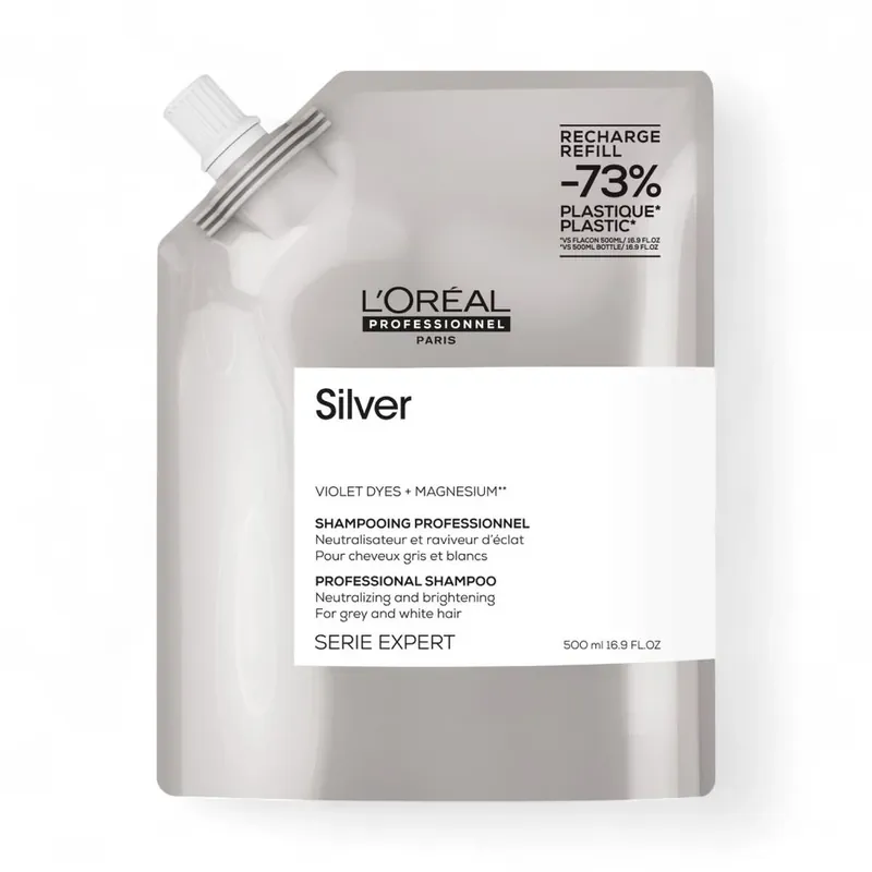 Direktkauf L'Oréal Professionnel Serie Expert Silver Shampoo Refill 500 ml