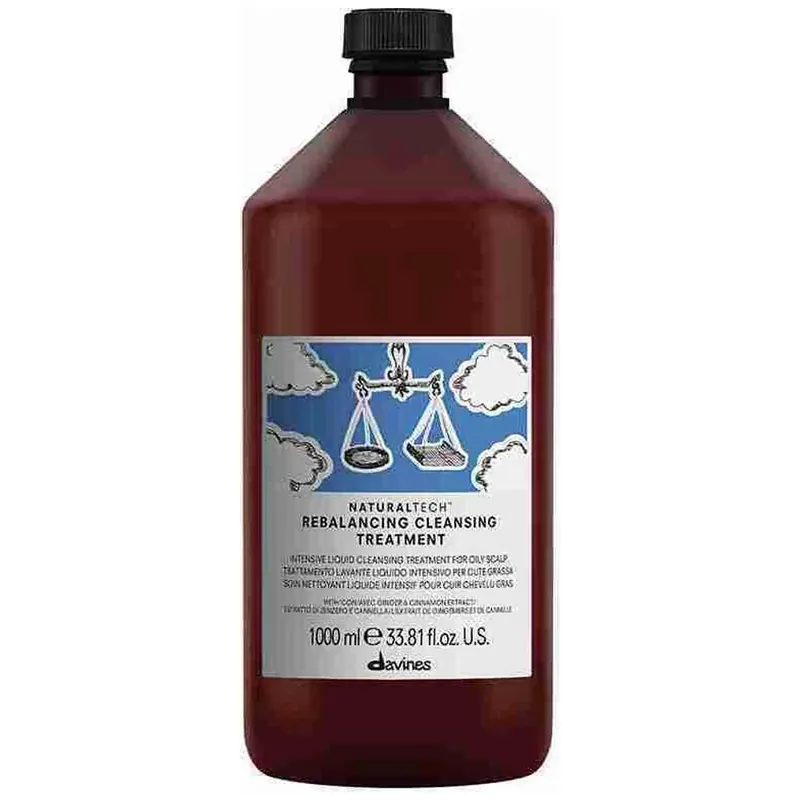 Echt Davines Naturaltech Rebalancing Cleansing Treatment 1000 ml